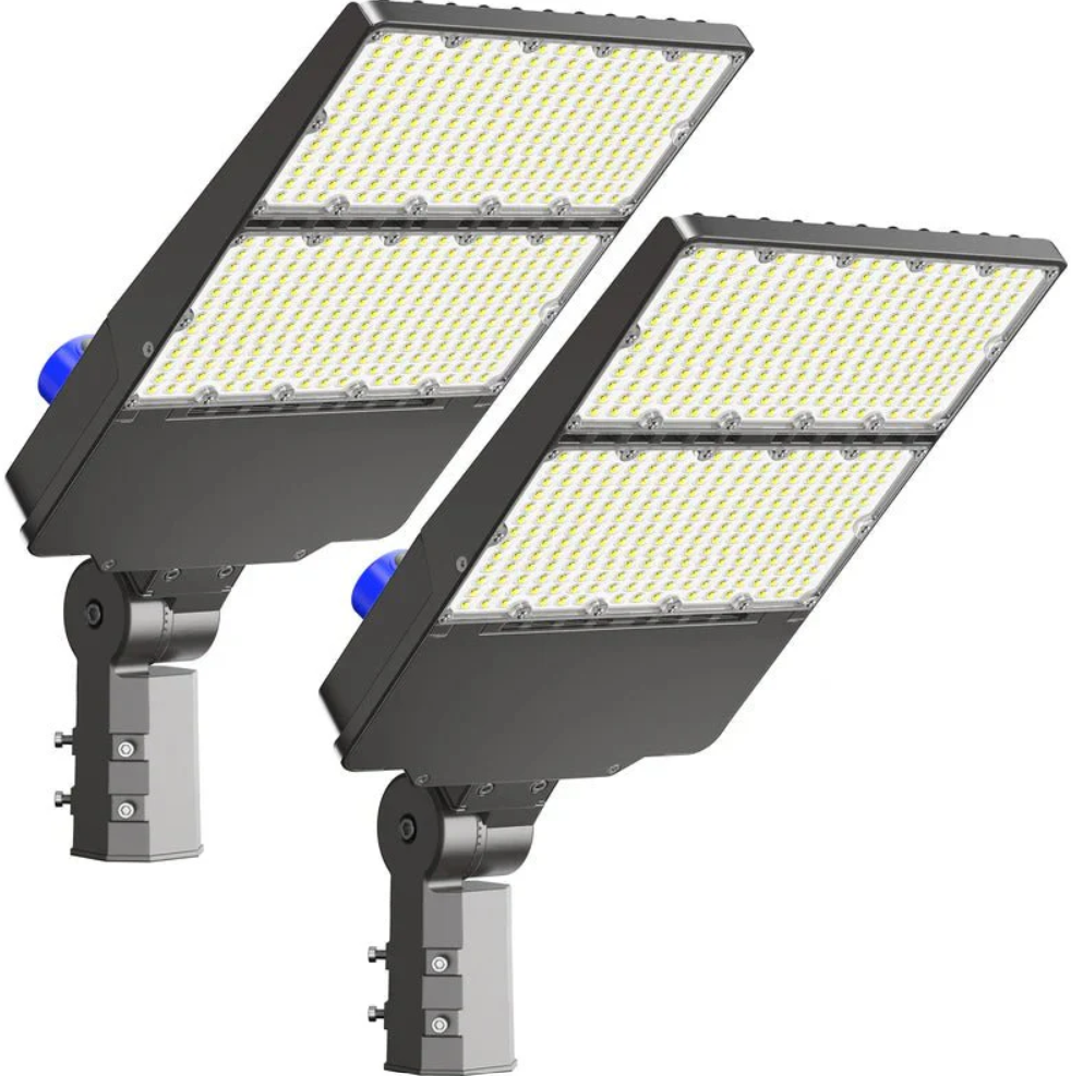 Hykoont LED Parking Lot Light 39000 Lumens 240W/300W, 300W, 2 Packs