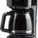 Toastmaster 12-Cup Digital Touchscreen Drip Coffee Maker - Programmable Automatic Coffee Machine - Kitchen Appliance with Keep Warm Setting
