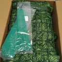 240x40 Inch Artificial Ivy Privacy Fence Screen, Faux Fencing Artificial Hedge, Green, Plastic, Garden Style