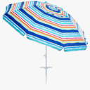 Outdoor Umbrella - Sun Protection, Rain Resistant, Windproof with Manual Open-Close Feature - Ideal for Beach, Camping, and Picnics