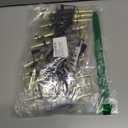 Pafusen 24 Pack Liquor Bottle Pourers, Liquor Pour Spout for Liquor Bottles, Stainless Steel Olive oil Dispenser Spout, Alcohol Pourer Spouts Dust Caps Covers Fixed, Gold