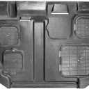 Car Under Engine Guard Mudguard Board Splash Shield Mud Fender Plate Panel Compatible with Lexus CT200h 2011-2017 1.8L Hybrid 2012 2013 (Plastic steel)