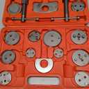 8MILELAKE Disc Brake Caliper Compressor Wind Back Tool 24pc Professional Caliper Tool Set