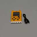 KittenBot Meowbit Card-Sized Retro Coding Arcade Programmable Handheld Game Console Suitable for STEM Education Compatible Micro:bit Expansion Board for Kids Ages 10+(Orange)