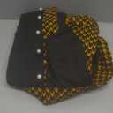 African Couple Outfits Women Print Wax One Shoulder Pencil Dress with Men Dashiki Jacket Shirt and Pants Sets (XX-Large, 743)