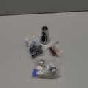 Hibbent 3-Function Pull Down Kitchen Faucet Head Replacement with 12 Adapters, NSF/ANSI/CAN 61 & CUPC Certified Sink Spray Nozzle, Compatible with Moen, Delta, Kohler Faucets, Chrome