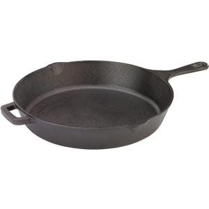 Mercer Culinary Pre-Seasoned Cast Iron Skillet, 12-Inch (Black)