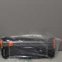 Evteck Paper Cutter 12 Inch Paper Trimmer Slider Crafting Scrapbooking Supplies for A4 Vinyl Photo Cardstock with Security Blade and Foldable Ruler (Black)