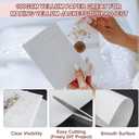 PATIKIL 60 Sheets Vellum Paper 8.5x11inches, Printable Translucent Paper 100GSM Colored for Invitations Laser Inkjet Printing Card Making Crafting Wedding Tracing, Green/Pink