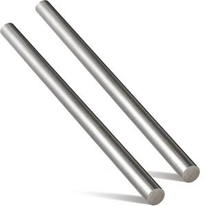 Gisafai 2 Pcs 3/4" Diameter Carbon Steel Round Rod Bar 24" Length Solid Hot Rolled A36 Mild Applied Gear Shaft DIY Models Metal Working for Machining Fabrication