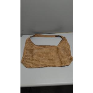 COOKOOKY Beach Bag with added lining Crochet Tote Bag for Women Aesthetic Handmade Knit Shoulder Bag