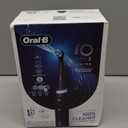 Oral-B iO Deep Clean + Whiten Rechargeable Electric Toothbrush with Visible Pressure Sensor, 2 Minute Timer, 5 Cleaning Settings, 1 iO5 Limited, 3 Toothbrush Heads, Travel Case & Refill Holder, Black