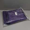 MILVOWOC 72 Pack Square Purple Satin Napkins 20 x 20 Inch Soft Silk Dinner Napkins Smooth Decorative Table Napkins, Washable & Reusable Cloth Napkins for Weddings Dinner Restaurant Party Decoration