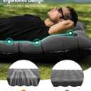 Camping Sleeping Pad,5.9 Inch Thick Camping Mat with Built in Pillow and Foot Pump,Self Inflating Sleeping Pad for Camping Backpacking