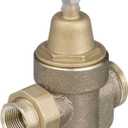 Watts Backflow Preventer 3/4 In Water Pressure Reducing Valve, Npt Thread Union X Npt Female, Max Work 400 psi, Adjust 25-75 psi