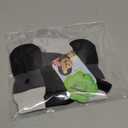 EXPAWLORER Anti Slip Dog Socks to Prevent Licking Paws, Dog Shoes for Cold Winter Snow, Dog Booties for Hardwood Floors, Dog Boots & Paw Protectors with Grippers for Small Medium Large Senior Dogs M (Black)