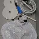 AerWo [Upgraded] Balloon Arch Kit 8.2FT & 6FT, Free Bending Top Half Balloon Arch Stand with Base, Floor Arch Backdrop Stand Frame for Lawn Yard Birthday Wedding Party Christmas Decorations