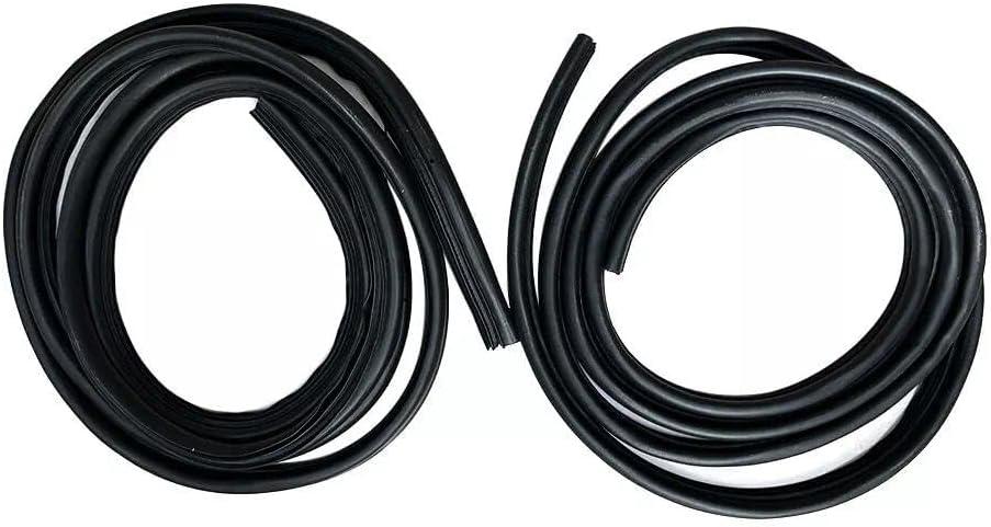 2Pcs 55276286AA Door Weatherstrip Seal Replacement for 1994-2002 Dodge Ram 1500 2500 3500 Truck CH1390108
