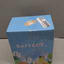 Baffect Water Pitcher, High Borosilicate Glass Jug with Stainless Steel Lid, Leakproof Fridge Door Carafe for Hot or Cold Beverage (1.8 L/63 oz.)