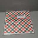 240 Pcs Christmas Wax Paper Dry Waxed Deli Paper Sheets 12x12 inch Sandwich Wrap Papers Winter Decorative Food Basket Liner Waterproof Greaseproof Food Papers Sheets for Home Kitchen Xmas New Year