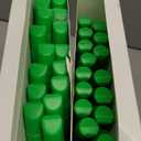 WinnerWhy 2 Pcs Toy Hoop Exercise Hoop Detachable Adjustable Plastic Toy Ring Playground Equipment for School Colored Circles Exercise Ring for Teens Dog Agility Equipment(Green,23 Inch)