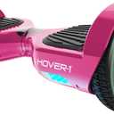 Hover-1 Ultra Electric Self Balancing Scooter with 9MPH Top Speed, 9 Mile Range, 400W Motor, Long Lasting Li-Ion Battery, 5HR Full Charge, Rider Modes: Beginner to Expert (Pink)