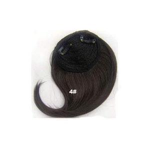 Straight High Temperature Fiber 32 Colors Women Blunt Fake bangs With Temple 4/27HL 8inches