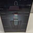 PALONE Solar Bug Zapper 4500V Electric Mosquito Zapper Outdoor Updated Fly Zapper Indoor Rechargeable Mosquito Killer with Solar Panel & Type-C Cable Fly Trap with UV Light for Flies Gnats Moths