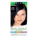 3 x Clairol Balsam Permanent Hair Dye, 618 Black Hair Color, Pack of 1