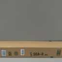 Ivilon Drapery Treatment Window Curtain Rod - Acrylic Ball 1 inch Pole. 28 to 48 Inch. Warm Gold