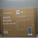 White Board Dry Erase 60 x 36maxtek Large Magnetic Whiteboard 5' X 3' Dry Erase Board Foldable with Long Marker Tray for Wall-Mounted Aluminum Memo Board Supplies for Class Office & Home