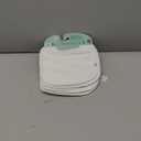 green sprouts Muslin Bibs Made from Organic Cotton| 4 Absorbent Layers Protect from sniffles, Drips, & drools | 100% Organic Cotton Muslin, Adjustable snap Closure, Machine Washable, 5 Count (White)