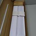 2 Inch Cordless Room Darkening Faux Wood Blind - 35" W x 64" L - White, Over 1,000 Custom Sizes Starting at 18.97, Inside or Outside Mount, Venetian Shades for Interior Windows by Lumino (35"W x 64"H)