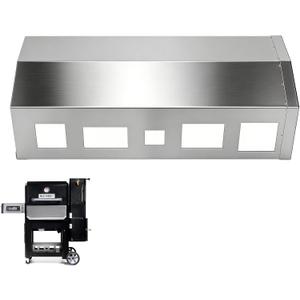 LS'BABQ Heat Manifold Replacement Parts for Masterbuilt Gravity Series 800 Digital Charcoal Grill and Smokers Models MB20040122 MB20040221, 9904200046