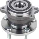 KUSATEC 512293 Rear Wheel Bearing Hub Assembly for 2005-2009 Subaru Legacy 2005-2009 Subaru Outback, M12x1.25