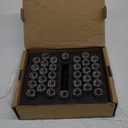 9/16"-18 Spline Chrome Lug Nuts 32pcs - Large Aftermarket Wheel Lug Nut Kit with Socket Keys | Compatible with Ram 1500 (2002-2010), Ram 2500/3500 (1994-2011), Dakota (2005-2011)