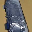 Easthome Electric Heated Throw Blanket - Jacquard Shaggy Sherpa 50"x60" Fast Heating Bed Blankets with 6 Heating Levels & 4 Hours Auto Off, Over-Heated Protection ETL, Navy Blue