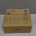 Keyless Entry Door Lock with Handle, App Control Door Locks for Front Door, Auto Lock Keypad Door Lock with Handle, Smart Door Lock for Home Hotel Bedroom with 2 Door Knobs (Matte Black)