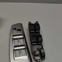 Front Left Driver Side Power Window Switch Control Button & Door Switch Panel Bezel, Compatible with Toyota Matrix & Pontiac Vibe 2003 2004 2005 2006 2007 2008, Replace 84820AA070, 74232-01030