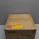 Bathroom Exhaust Fan 110CFM with Hidden Grille Design, 1.0 Sones Urtra Quiet Ceiling Ventilation Fan System - Household Bathroom Extractor Fan for Home/Office/Hotel, 4 inch Diameter Outlet