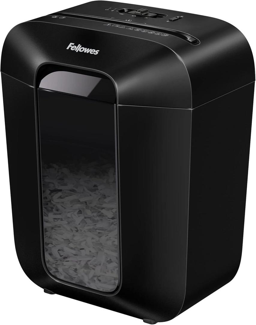 Fellowes Powershred LX45 8-Sheet Cross-Cut Paper Shredder, 4400201