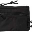 Thread Wallets Pouch Wallet – Compact Zip Wallet with Clear ID Window, Coin & Card Pockets, and Key Stash – Lightweight Rip-Stop Travel Wallet for Men & Women (Black)