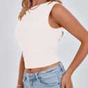 PRETTYGARDEN Women's Off The Shoulder Crop Top - Chic Asymmetrical Going Out Tops for Summer 2026, Slim Fitted & Breathable (XXL)