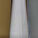 Niuara White Plastic Table Cover Roll - 54IN x 100FT, Table Cloth for Rectangle Table with Slide Cutter, Plastic Table Cloth Disposable with Cut-to-Size Design for Weddings, Banquets, Parties