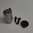 12V Car Heating Cup Car Heated Mug, 450ml Stainless Steel Travel Electric Coffee Cup 14oz. Insulated Heated Thermos Mug