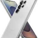 Ringke Fusion [Oil & Dirt Resistant] Compatible with Samsung Galaxy S25 Ultra Case, Anti-Fingerprint Technology Prevents Oily Smudges Phone Cover for Women, Men - Matte Clear