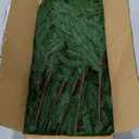 12 Pcs Artificial Norfolk Pine Branches, Norfolk Pine Artificial Pine Stems DIY Crafts Faux Christmas Greenary Norfolk Pine Branches for Xmas Wreath Garland Home Decor (12)