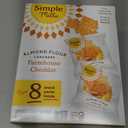Simple Mills Almond Flour Crackers Snack Packs, Farmhouse Cheddar, Gluten Free, Flax Seed, Sunflower Seeds, Corn Free, Good for Snacks, 6.5 oz, Pack of 1 (8 Bags per Box) Best By 12/24/25