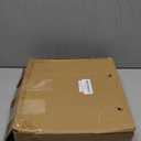 Plant Stand Indoor Outdoor Wood Mid Century Plant Stand for Indoor Plants, Modern Plant Table Round Plant Stool, Boho Rustic Wooden Stool for Plant Pot Hol (L) (Dark Brown)