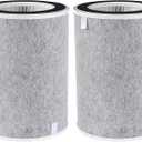 2Pack HE2FKPET Filter for Shark Clean Sense IQ Air Purifier Max HP201 | Compatible with HP201 HP202 HP232 UA205 AP1000 HC500 501, Relaces HE2FKBAS HE2FKBASMB